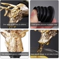 thumbnail image 2 of PpgejGEK Stainless Steel Deer Head Wine Bottle Pourer Spout Stopper Elk Shape Liquor Pourer Anti Drip for Bar Restaurant Home Party Gift, 2 of 6