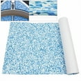 thumbnail image 6 of ToppiJoy 5mm Thickness EVA Boat Flooring Foam Decking Sheet Marine Floor Boat Mat Boat Carpet Sheet for Motorboat RV Yacht Kayak Surfboard Swimming Pool(Blue White Camouflage), 6 of 9