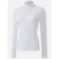 thumbnail image 4 of Women's Turtleneck Long Sleeve Shirts Slim Fitted Lightweight Base Layer Casual Tops, 4 of 5
