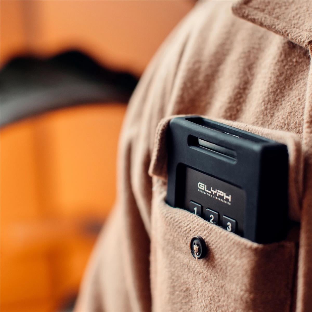 Glyph Technologies 8TB SecureDrive+ Professional External Solid-State Drive with Keypad