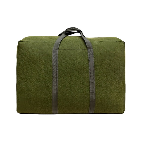 Violete Clothing Storage Bag | Waterproof Fabric | Large Capacity Organizer for Blankets, Pillows, Foldable Travel Shoulder Bag | Reinforced Handles | Breathable Material for Home, RV, Apartment Use