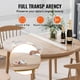 thumbnail image 5 of Mantel de mesa VEVOR Plastic 1067 x 1067 mm, redondo, PVC transparente, 2 m, 5 of 9