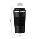 thumbnail image 5 of Tazas de café de acero inoxidable de 510 ml taza térmica botellas aisladas de coche de viaje, 5 of 11