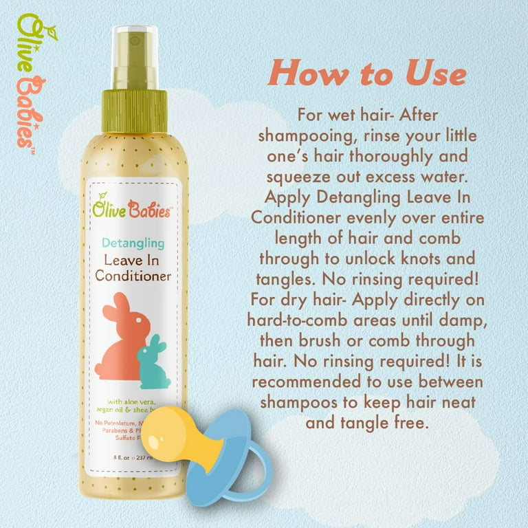 OLIVE BABIES Detangling Leave In Conditioner (8oz) OLIVE BABIES Detangling Leave In Conditioner (8oz)