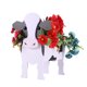 thumbnail image 1 of Cesta de flores para perros de dibujos animados regalos de Navidad animales de PVC en maceta para interiores y exteriores, 1 of 9