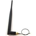 thumbnail image 2 of CENXIFJUDZ Replacement PS4 WiFi Antenna 2.4GHz 6dBi Wireless Router Omni Aerial with SMA Male Connector and SMA Female to UFL, for CENXIFJUDZ PS4 (New) 1 Count, 2 of 2