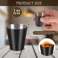 thumbnail image 2 of Set de 30 vasos de chupito SMAODSGN, metal, 30 ml, acero inoxidable, 2 of 7