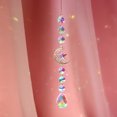 thumbnail image 1 of Cristal Windchime Ornamento Pluma Mariposa Colgante Colgante (Plata 14) Ndcxsfigh Nuevos Originales, 1 of 5