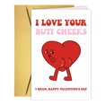 thumbnail image 1 of Tarjeta de San Valentín GVMGVM Funny Butt para él o ella adulto, 1 of 7