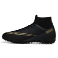 thumbnail image 3 of Botas de fútbol de tobillo alto para exteriores, antideslizantes, con clavos largos, botas de fútbol, talla grande 48, botas de fútbol ultraligeras, zapatillas de fútbol para hombre, 3 of 5