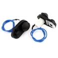 thumbnail image 2 of 8 Pcs Coche Interior del Vehiculo Puerta Cortesia Luz Interruptor Boton Negro, 2 of 4