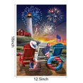 thumbnail image 2 of Independence Day Memorial Day Flags 4th of July Garden Flag Vertical Double Sided Garden Flag Yard Outdoor Home Decoration (12.5 x 18 inch), 2 of 8