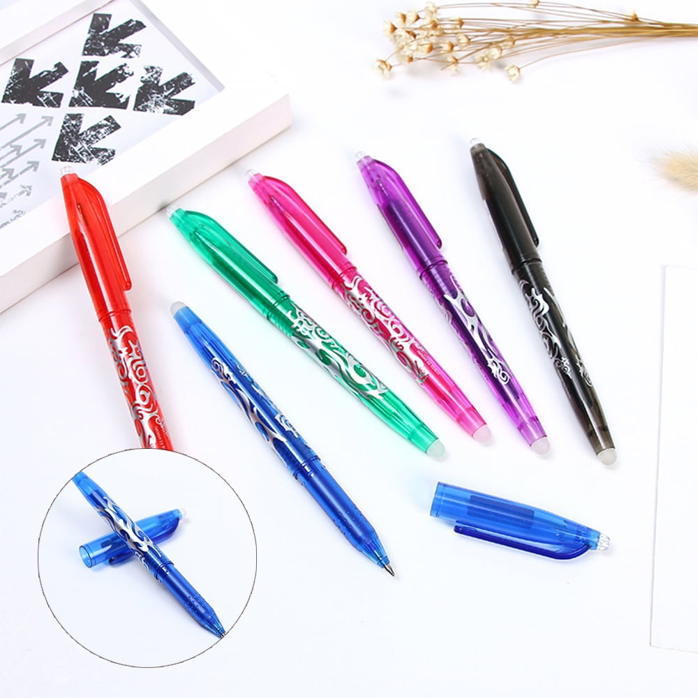 0.5mm Erasable Bullet Neutral Pen School Office Erasable Gel Ink Pen