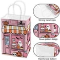 thumbnail image 2 of 24 Pcs Pink Boo Candy Store Trick or Treat Halloween Bags for Kids, 2 of 7