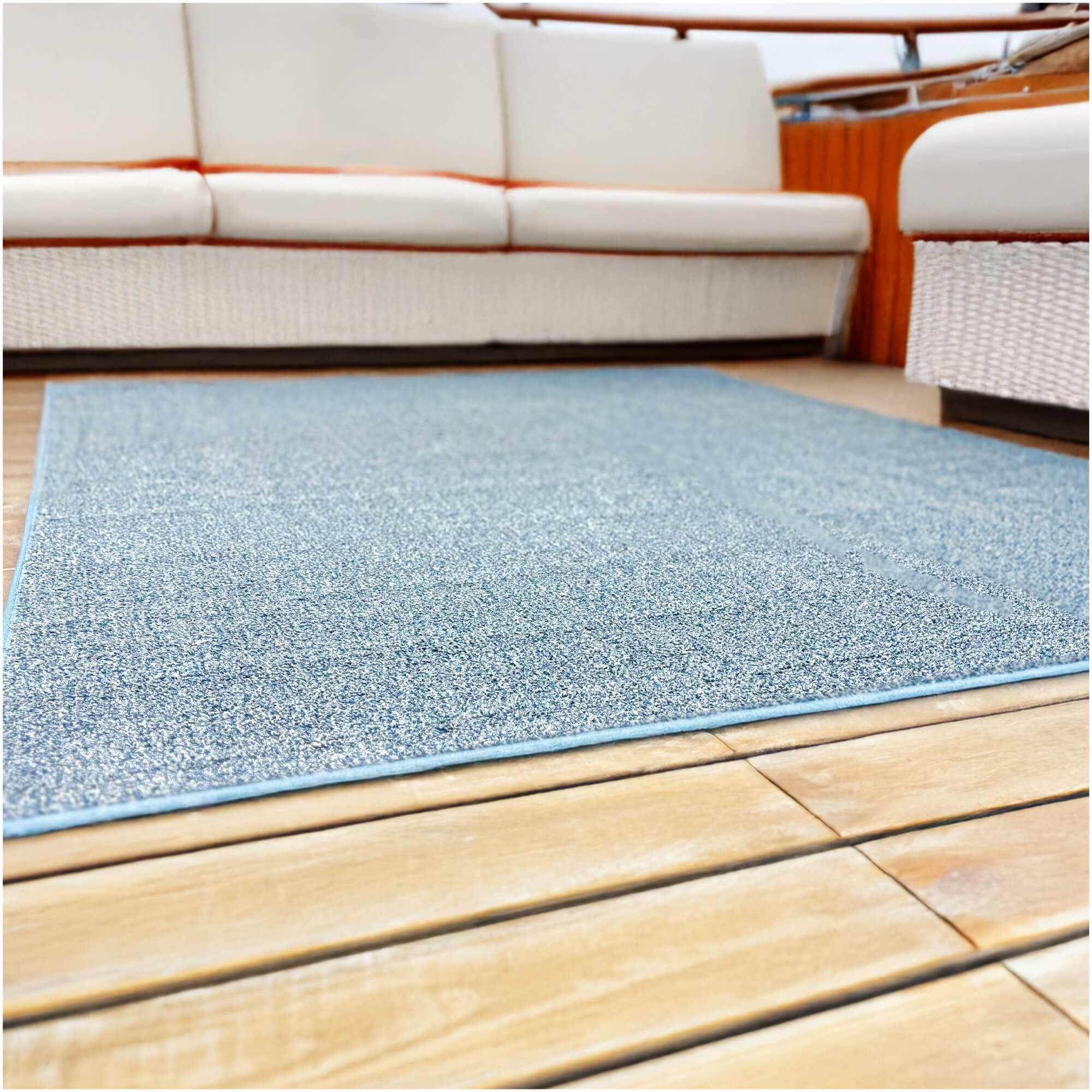 Koeckritz Rugs Premium 12'x14' Stillwater Indoor/Outdoor Turf Rug Ideal for Patios, Decks