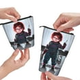 thumbnail image 3 of Lsque Chucky Pattern Telescopic Pencil Bag Pen Holder Stationery Case, Stand-up Retractable Transformer Bag Organizer, 3 of 6