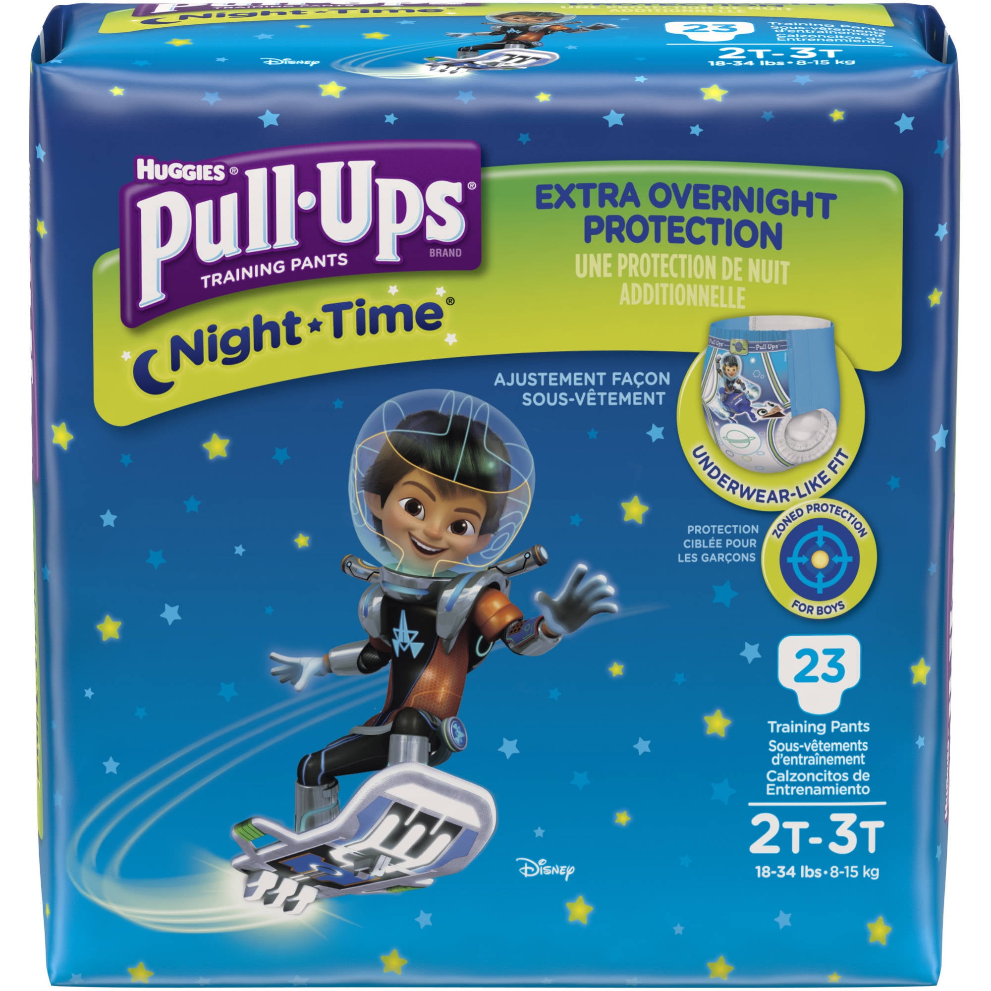 PullUps Training Pants Night Time for Boys Jumbo Pack Choose Your Size