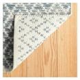 thumbnail image 2 of Dash & Albert Melange Diamond Handwoven Cotton Rug, 8' x 10', Blue, 2 of 5
