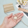 thumbnail image 3 of 10.94 Yards Tiny Lace Trim 0.2 Inch Wide Doll Mini Lace Trim DIY Craft Ribbon for Doll Clothes Sewing Craft Supplies and Gift Wrapping Decorations Golden, 3 of 5