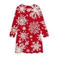 thumbnail image 3 of LOVZFMLL Robe d'Été à Manches Courtes Col Rond Couleur Unie, 3 of 4