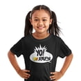 thumbnail image 3 of Tee Luv Big Boys 6-20 Retro Yo MTV Raps Logo Shirt (L), 3 of 4