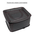 thumbnail image 3 of Premium Fiber Textured Leather Motorcycle Trunk Liner with Adjustable Dividers, Black Middle Saddlebag Inner Container Pad for BMW F800GS, Easy Installation, Durable Protection Accessory, 3 of 7
