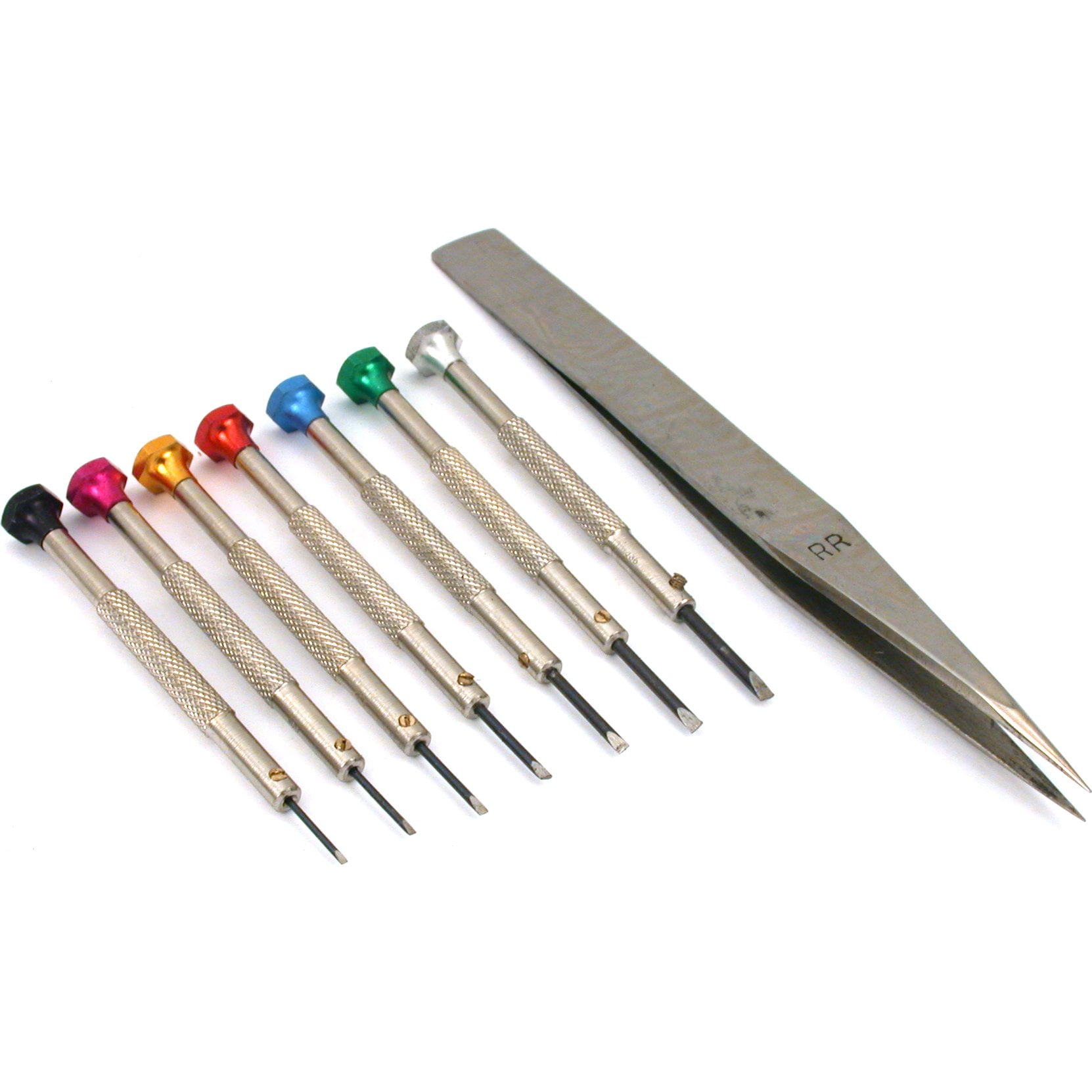 7 Watchmakers Screwdrivers Jewellers Tweezers Jewelers