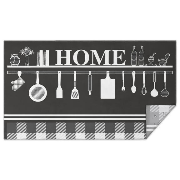 Rectangle Waterproof HOME Tablecloth Reusable Washable Weight Fabric Table Covers for Restaurant,Picnic,Indoor and Outdoor Dining 60 Inch X 102 Inch