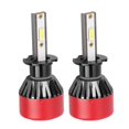 thumbnail image 3 of Faros LED para coche, 2 unidades, H3, 96 W, LED, para coche, de larga duración, 3 of 9