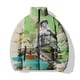 thumbnail image 2 of Abrigos de invierno Ropa para hombre Chaqueta con estampado de estatuas retro Parka para hombre Ropa de algodón nueva y moderna Chaquetas frías para hombre Abrigo para hombre, 2 of 5