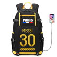 thumbnail image 2 of Soccer Player Star Ronaldo Multifunctional Travel Casual Backpack, Fans School Bag, Laptop Backpack-SHUNJING, 2 of 3