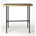 thumbnail image 3 of Beaumont Lane Table de Pub en Rotin et Fer Marron, 3 of 4