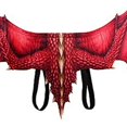 thumbnail image 5 of Halloween Dragon Wings Dragon Costume Accessories Fleece Dragon Wings Prop For Adult GuanGuan, 5 of 5