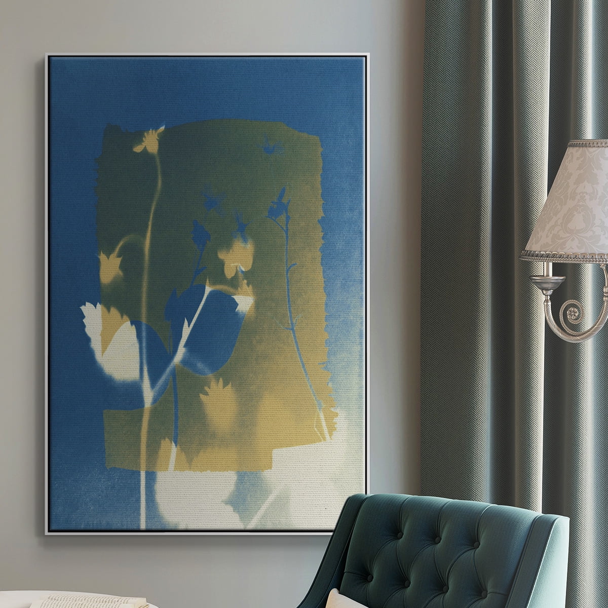 Perfectly Imperfect III Framed Premium Gallery Wrapped Canvas - Ready to Hang - 27 x 41 - White Floating Frame