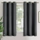 thumbnail image 1 of Cortinas opacas YoungStex, 160 x 160 cm, gris oscuro, 2 paneles, 1 of 7