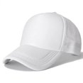 thumbnail image 3 of Custom Brand LOGO Personality DIY Print Trucker Hat For Kids Net Baseball Cap Men Women Blank Mesh Adjustable Sun Hat Visor QZX, 3 of 7