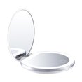 thumbnail image 1 of Espejo de maquillaje compacto Yuyangstore portátil blanco, 1 of 8