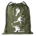 thumbnail image 1 of Mini Hockey Drawstring Bags | Mini gift Bags for Parties, Teams, and Promotional events!, 1 of 2