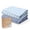 Blue,White, variant on The Peanutshell Organic Cotton Baby Crib Sheets for Boys and Girls, Woodland Botanical, 2 Pack