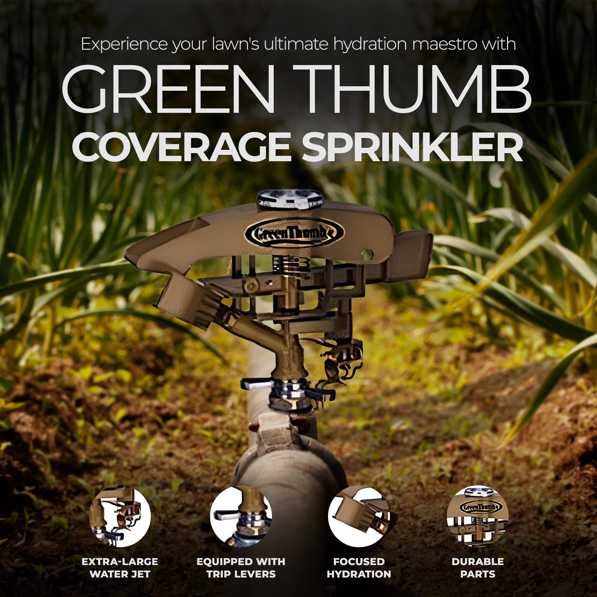 Gt Xl Mtl Imp Sprinkler