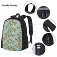 thumbnail image 3 of Balery Hot Dog Pizza Mochila Escolar 3 en 1 para Niños - Mochila Resistente con Lonchera Térmica y Estuche - Mochila Escolar para Niños y Niñas, 3 of 7
