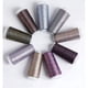 thumbnail image 4 of Xiao Hua 2 piezas de hilo trenzado de metal brillante de 50 g, adecuado para tejer suéteres y chales de crochet, tamaño total 5000, plateado brillante, 4 of 4