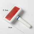 thumbnail image 3 of Hearth & Gear Pet Brush Border Dog Comb Stainless Steel Needle Comb Cat Dog Pet Dog Brush Cleaning Supplies Dog Soap Bar for Dry Itchy Skin Cat Grooming Comb Bath Back Brush with Soap Dog Washing Hose, 3 of 6