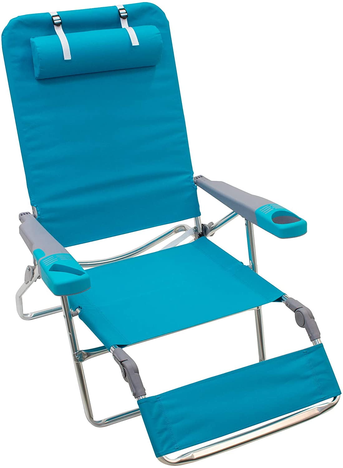 ARROWHEAD OUTDOOR Portable Folding Camping Quad Chair w/ 4-Can 