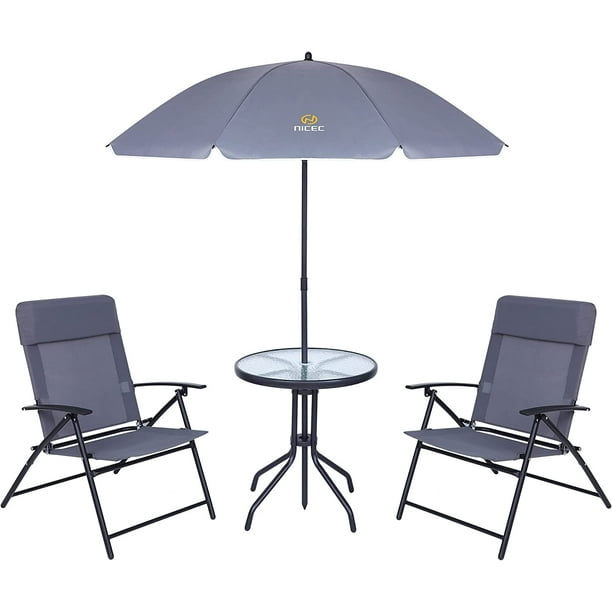 Nice C 3 Piece Patio Dining Set, Garden Outdoor Furniture Table Set