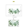 thumbnail image 4 of Green Leaves Plant Wall Stickers Decal Nursery Decor Art for Home, 4 of 7