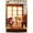 Gold Framed Version, variant on Chainsaw Man - The Movie: Reze Arc (2025) - Café Key Arc Wall Poster with Push Pins, 22.375" x 34"