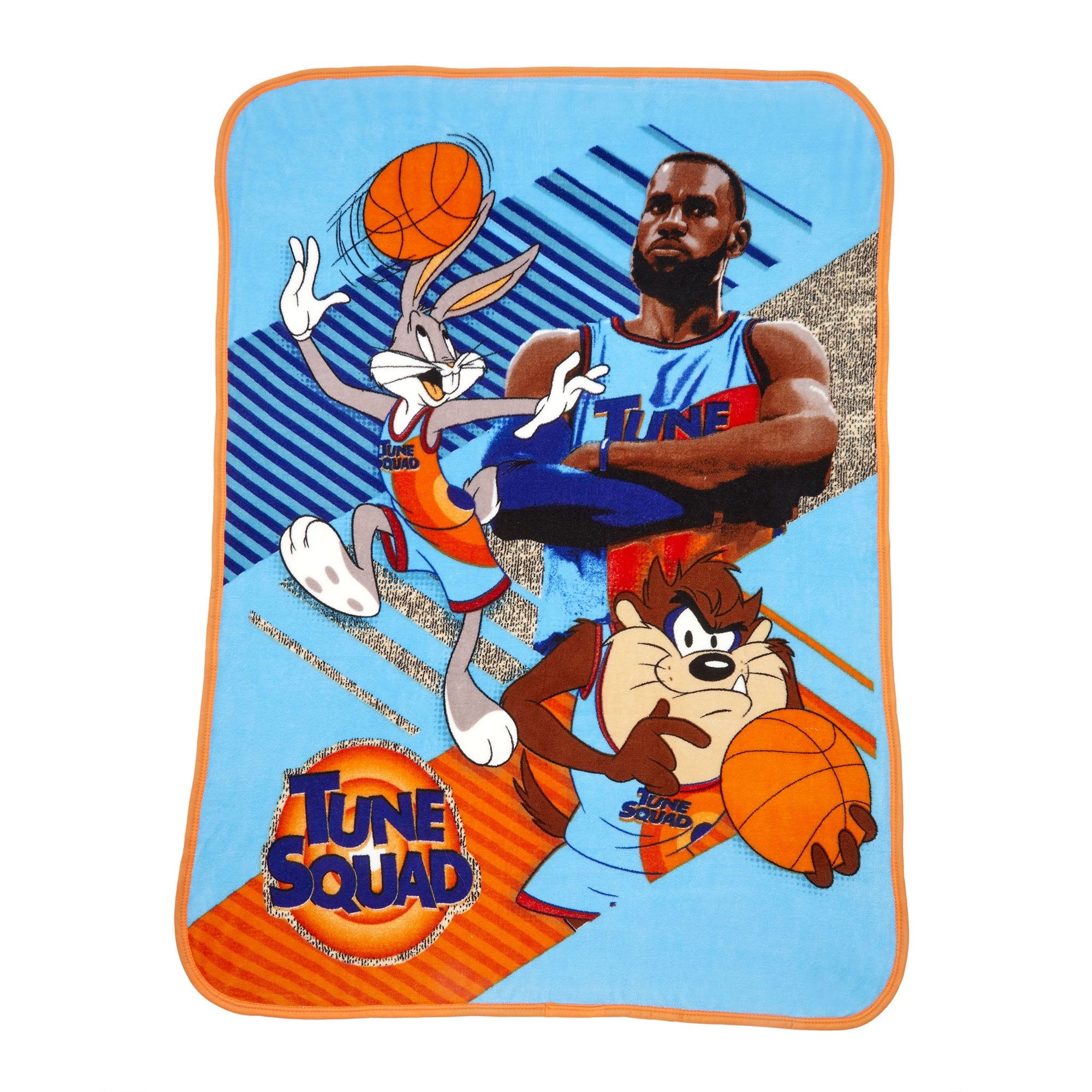 Space Jam Kids Fleece Throw Blanket, 46 x 60, Blue, Warner Bros
