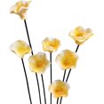thumbnail image 2 of Handmade Ceramic Bee Watering Station, Flower Pollinator Water Feeder with Stake for Butterfly Patio Lawn Garden(7PCS-Q), 2 of 7