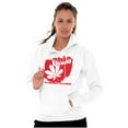 thumbnail image 3 of Ohio Shaped State Pride Buckeye Leaf Unisex Plus Fleece Graphic Hoodie Brisco Brands 2X, 3 of 5